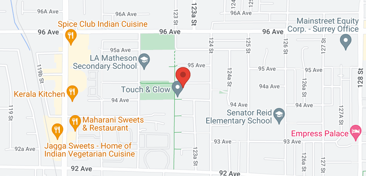 map of 12320 94A AVENUE